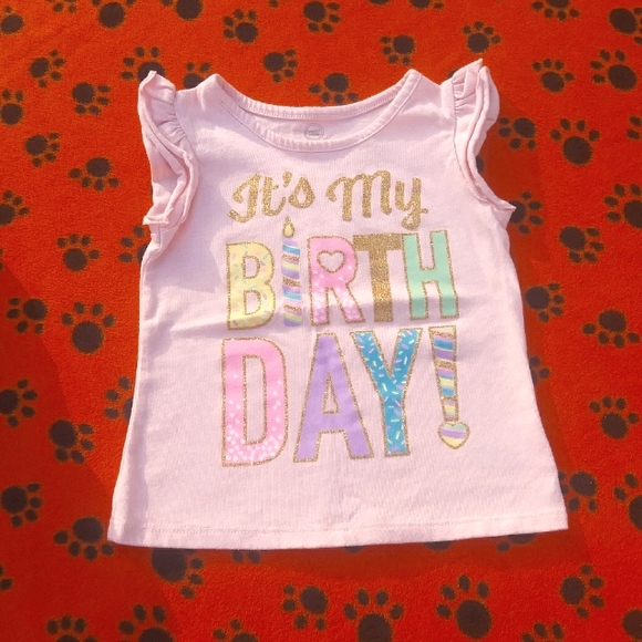 Size 4T girl birthday shirt - Picture 1 of 3